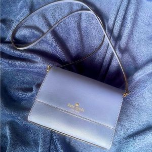 Kate Spade Cedar Street Magnolia Crossbody Bag Saffiano Leather Gold Hardware